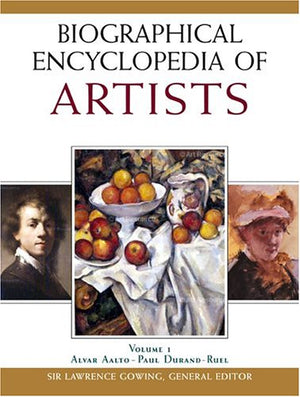 Biographical Encyclopedia of Artists (4 Volume Set),New