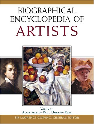 Biographical Encyclopedia of Artists (4 Volume Set),New