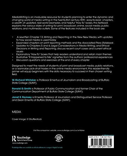 MediaWriting: Print, Broadcast, and Public Relations,Used