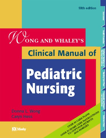 Wong & Whaley's Clinical Manual of Pediatric Nursing,Used