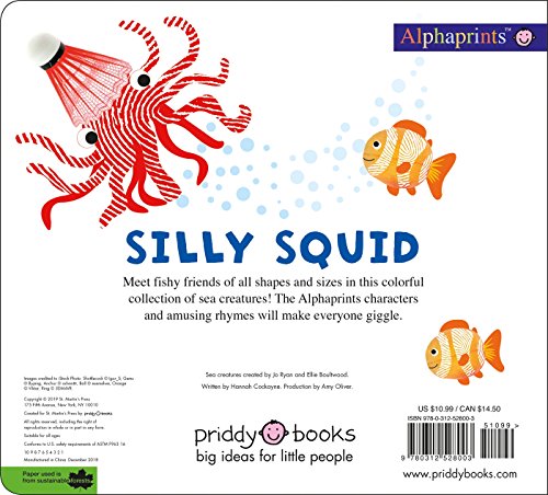Alphaprints: Silly Squid and other Fishy Friends,Used