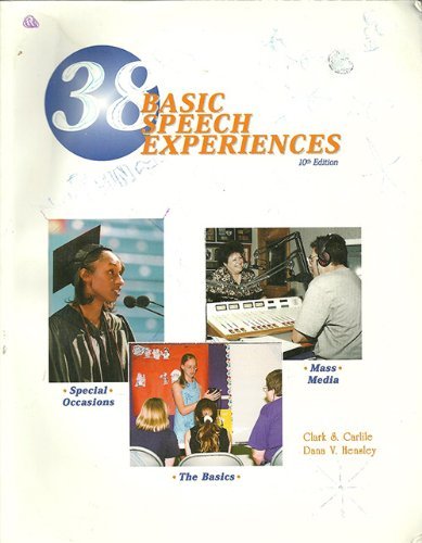 38 Basic Speech Experiences,Used