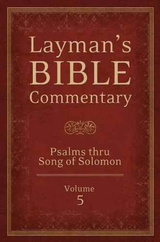 Layman's Bible Commentary Vol. 5: Psalms thru Song of Songs (Volume 5),Used
