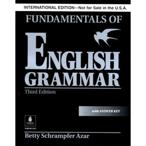 Fundamentals of English Grammar with Answer Key (Black), International Version, Azar Series (3rd Edition),Used