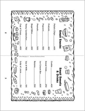 Menu Math, Grades 23,New