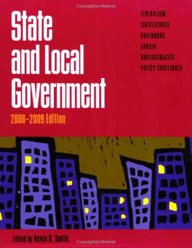 State And Local Government, 20082009 Edition (State & Local Government),Used