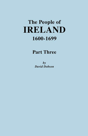 People Of Ireland, 16001699. Part Three,Used