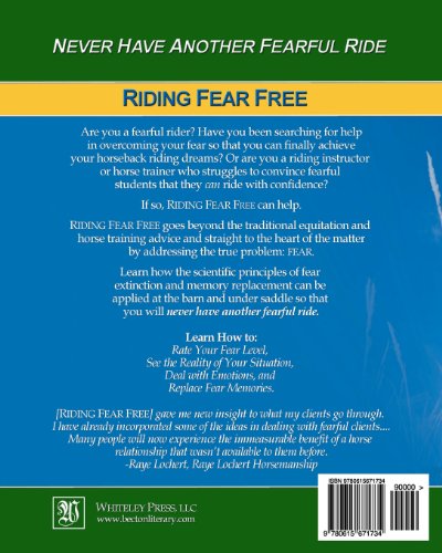 Riding Fear Free, black & white: Riding Fear Free: Help for Fearful Riders and Their Teachers (Black & White Edition),Used