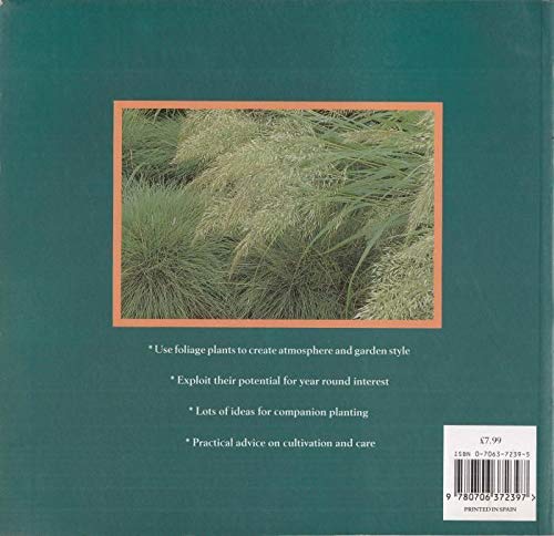 Ornamental Grasses, Bamboos, Rushes and Sedges (Foliage Plants in Garden Design),Used