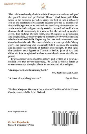 The God of the Witches (Galaxy Books),Used