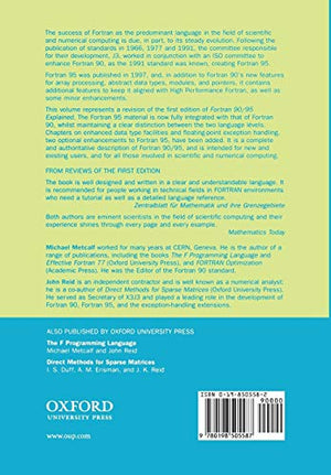 Fortran 90/95 Explained,Used