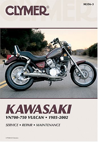 Kawasaki Vn700750 Vulcan, 19852002 : Service/Repair/Maintenance (Clymer Motorcycle Repair),Used