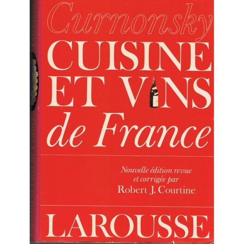 Cuisine et vins de France (French Edition),Used
