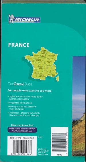 Michelin Green Guide France, 7e (Green Guide/Michelin),Used