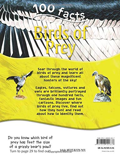 100 Facts  Birds of Prey: Projects, Quizzes, Fun Facts, Cartoons,Used