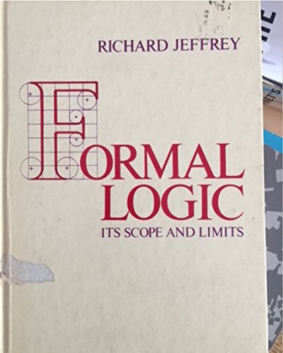 Formal Logic: Its Scope and Limits,Used
