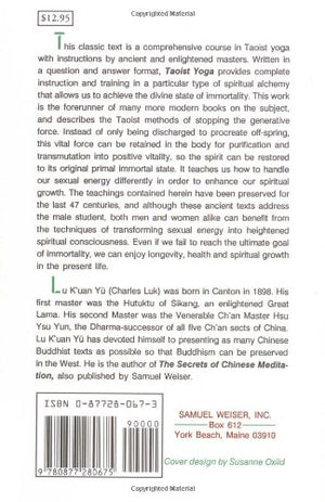 Taoist Yoga: Alchemy & Immortality,Used