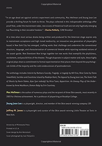 New Downtown Now: An Anthology Of New Theater From Downtown New York,Used