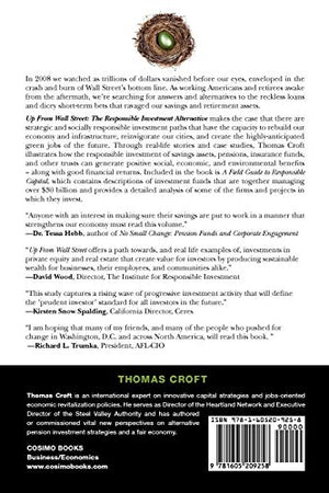 Up from Wall Street: The Responsible Investment Alternative,Used