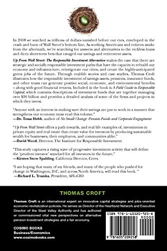 Up from Wall Street: The Responsible Investment Alternative,Used