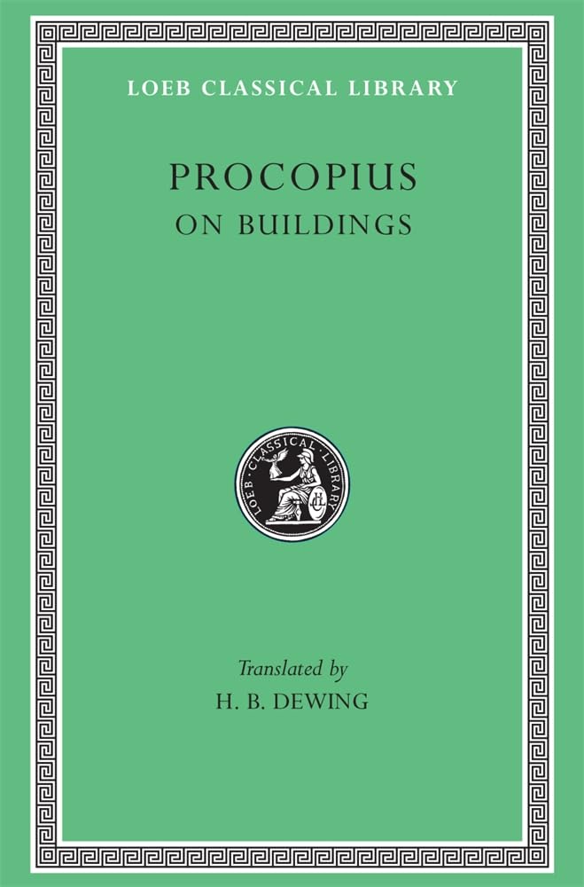 Procopius, Vol. 7: On Buildings, General Index (Loeb Classical Library, No. 343) (English And Greek Edition),Used