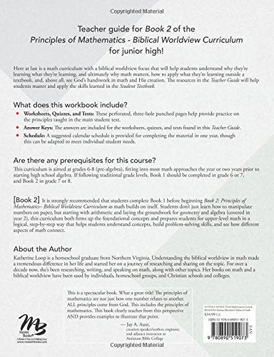 Principles of Mathematics Book 2 (Teacher Guide),Used