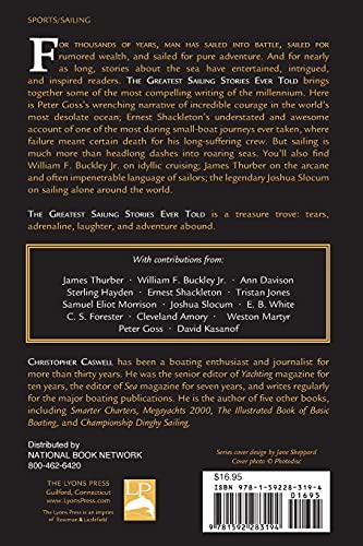 Greatest Sailing Stories Ever Told: Twentyseven Unforgettable Stories,Used