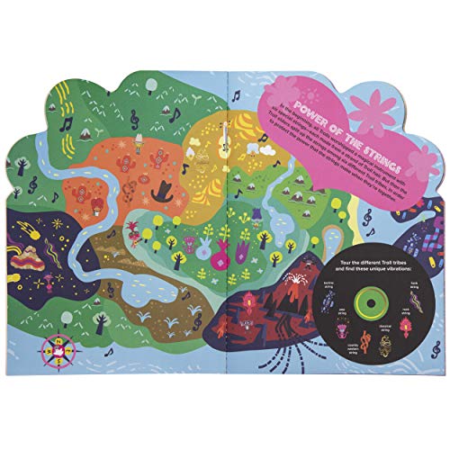 Dreamworks Trolls World Tour  A Troll New World Look And Find Activity Book  30 Stickers Included  Pi Kids,Used