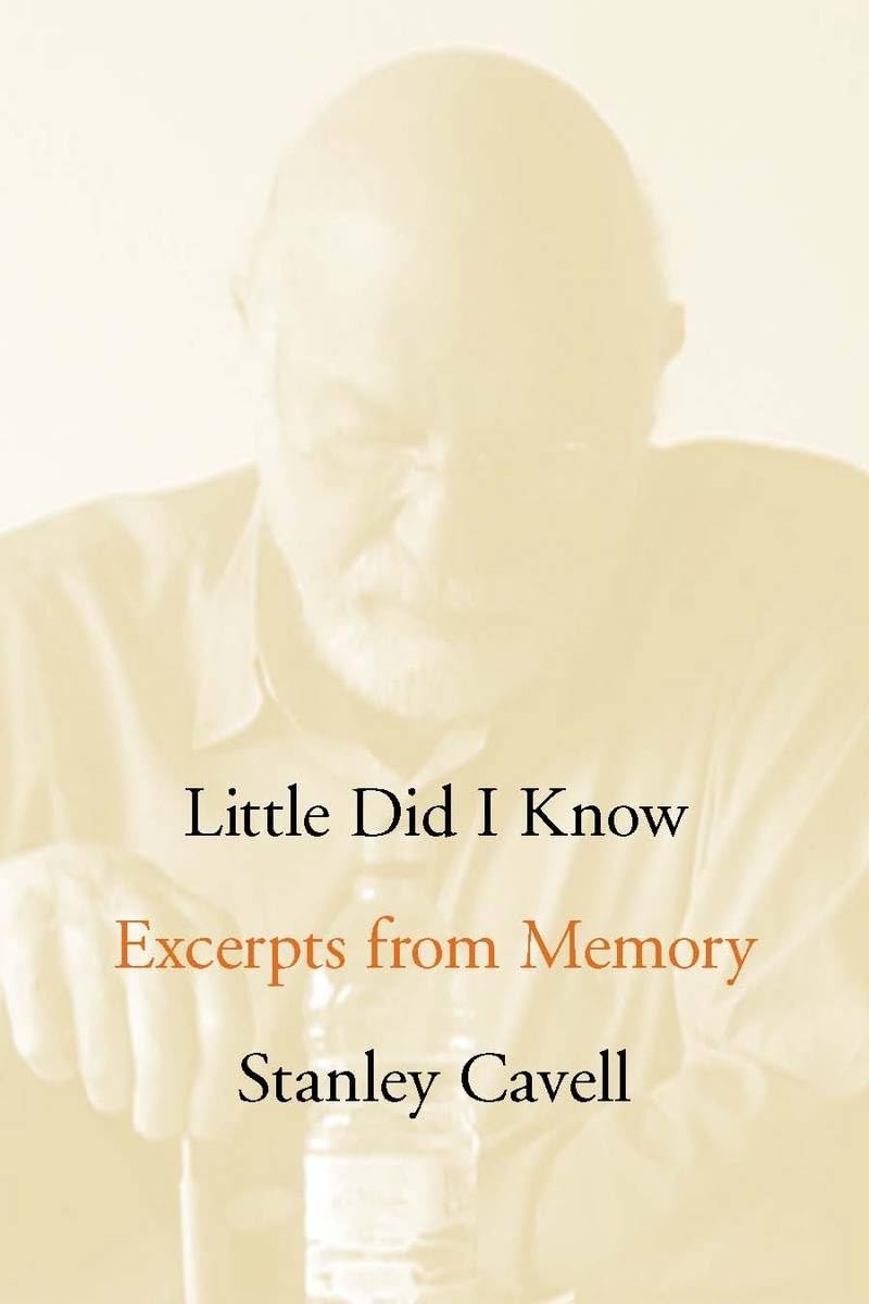 Little Did I Know: Excerpts From Memory (Cultural Memory In The Present),Used