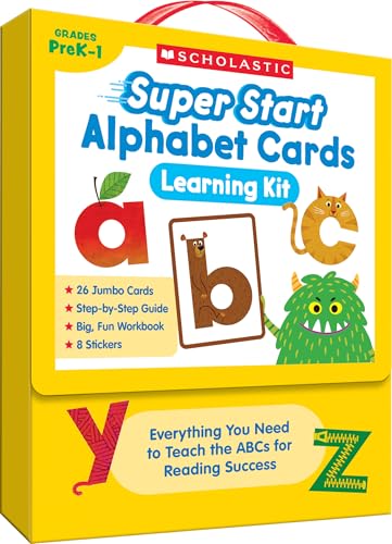 Super Start Alphabet Cards Learning Kit: Everything You Need To Teach The Abcs For Reading Success