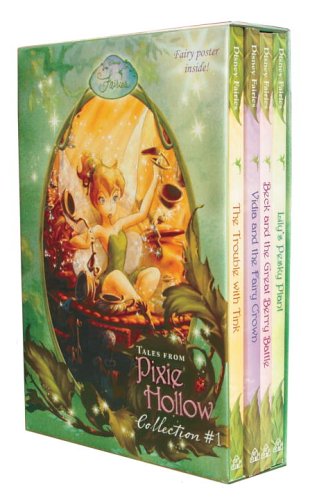Tales From Pixie Hollow 4 Copy Box Set (Disney Fairies)(Trouble With Tink, Lily'S Pesky Plant, Vidia And The Fairy Crown, Beck A-new