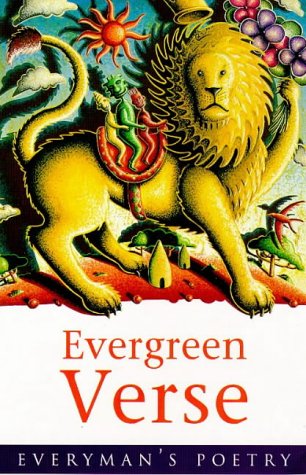 Evergreen Verse (Everyman's Poetry Library),Used