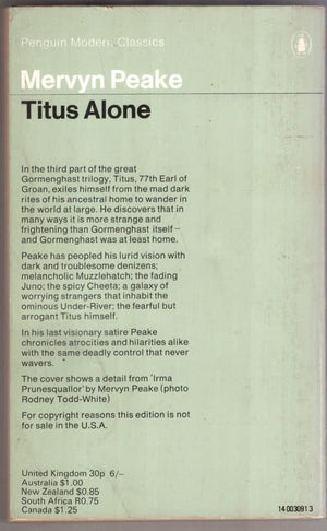 Titus alone (Penguin modern classics),Used