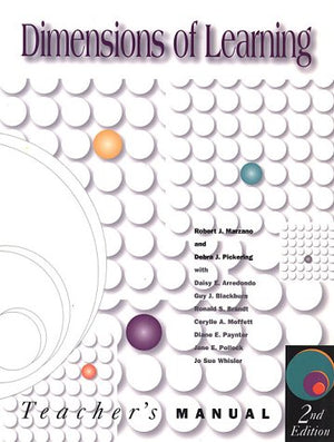 Dimensions of Learning Teacher's Manual, 2nd edition,Used