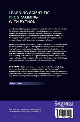 Learning Scientific Programming with Python,Used