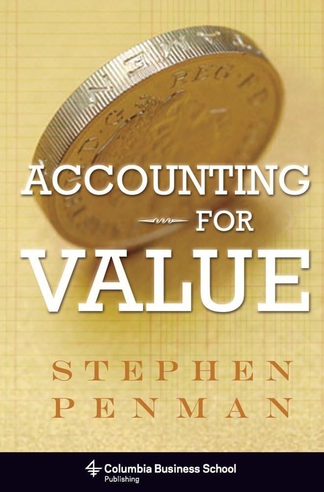 Accounting for Value (Columbia Business School Publishing),New