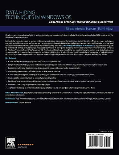 Data Hiding Techniques in Windows OS,Used