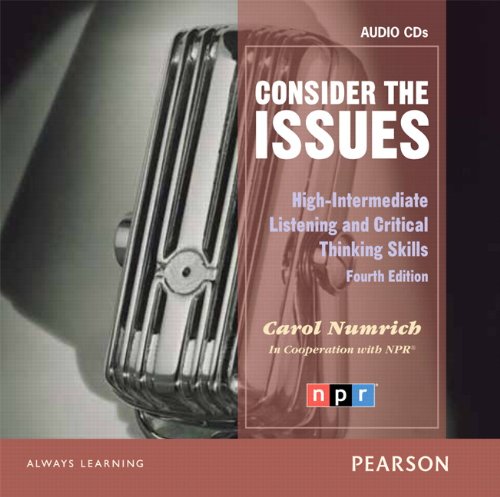 Consider the Issues Audio CD,Used