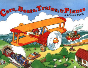 Cars, Boats, Trains and Planes: A PopUp Book,Used