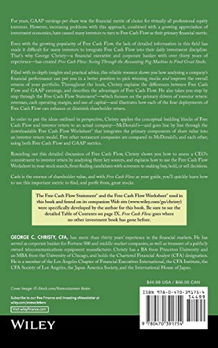 Free Cash Flow: Seeing Through the Accounting Fog Machine to Find Great Stocks,Used