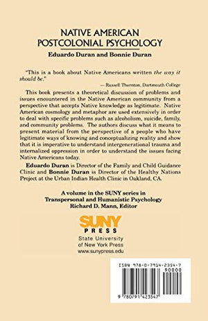 Native American Postcolonial Psychology,New