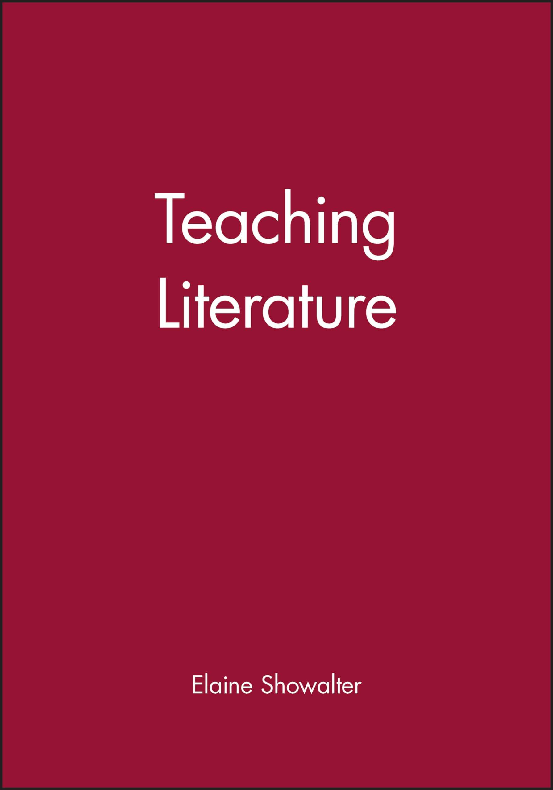 Teaching Literature,Used