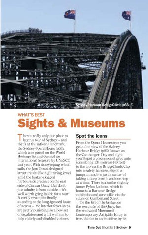 Time Out Shortlist Sydney,Used