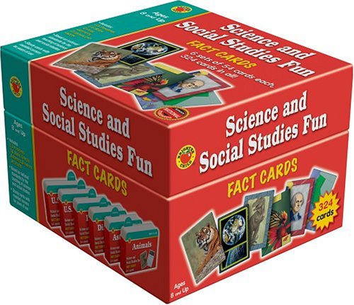 Science and Social Studies Fun Flash Cards,Used