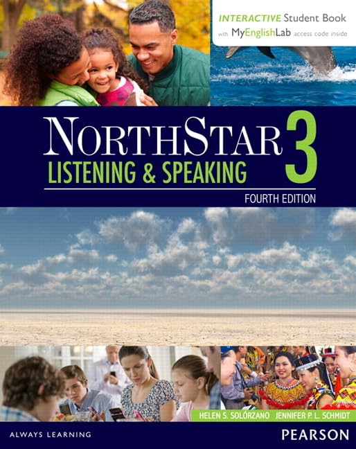 NorthStar Listening and Speaking 3 with Interactive Student Book access code and MyEnglishLab (Northstar Listening & Speaking),Used