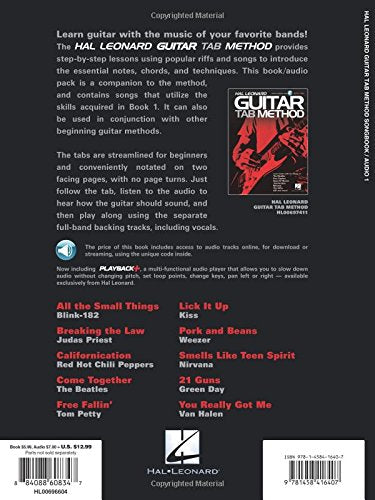 Hal Leonard Guitar Tab Method Songbook 1,Used