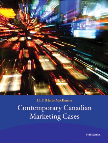 Contemporary Canadian Marketing Cases,Used