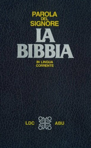Italian Bible With Deuterocanonicals (Parola Del Signore: La Bibbia in Lingua Corrente),Used