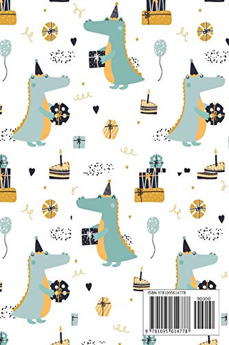 Address Book: For Contacts, Addresses, Phone, Email, Note,Emergency Contacts,Alphabetical Index With Cute Seamless Pattern Croco,Used