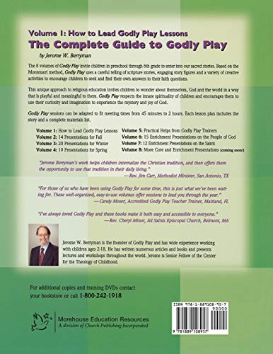 The Complete Guide to Godly Play: Volume 1: How To Lead Godly Play Lessons [An imaginative method for presenting scripture stori,New